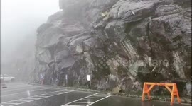 Snow way! Fluffy flakes make their way to New York