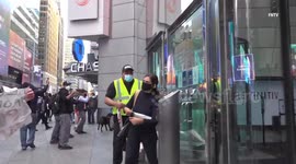 #FREETHEMALL Protest Shuts Down Amazon and Disrupts Reuters