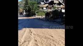 Storm Alex bring severe flooding to parts of northwestern Italy