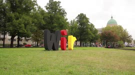German reunification exhibition in Potsdam