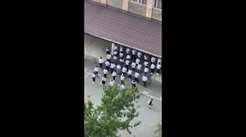 Schoolchildren from Armenia created flashmob to support soldiers
