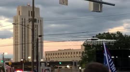 President Trump Leaving Walter Reed National Military Medical Center on Marine One