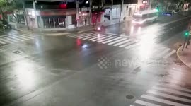 Alleged drunk driver collides against other vehicle killing driver in Argentina