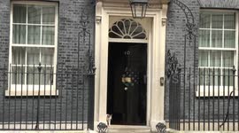 Downing Street's Larry the cat leaves Number 10 looking `bored`