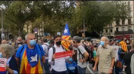 King of Spain's visit to Barcelona met with protests