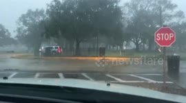 Hurricane Delta Eyewall Lake Arthur, La