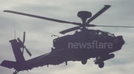 Apache Helicopter Stunts