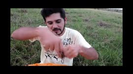 Man puts snakes in mouth and gets bitten [new edit to follow]