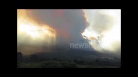 Fire Tornadoes Tokai Forest, Cape Town