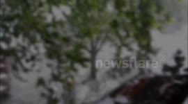 ice rain and thunder