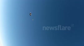 Skydive  double malfunction - Jumpshack racer dual RSL