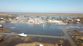 Cameron, Louisiana devastated after Hurricane Delta
