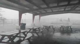 Hurricane Delta intercept form Lake Arthur