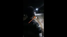 In this video, we can see two persons are going on water. these people are tried to cross the the the river but unfortunately by slippery chappal, they  fell into the river and after 1 hour they find 10 kilometres away from the river.