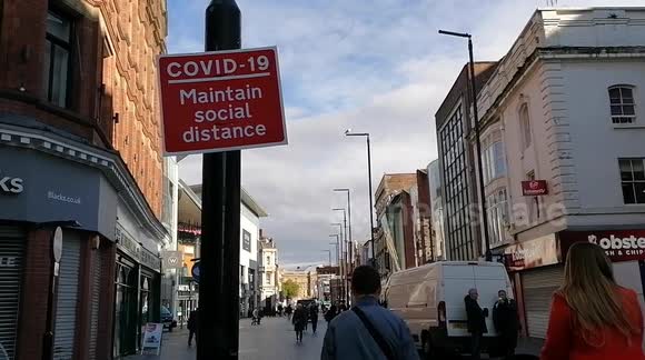 Liverpool city centre quiet ahead of tier 3 lockdown