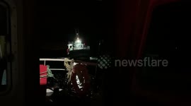 Fish wars have broken out in the English Channel as French trawlers confronted British counterparts - firing flares and throwing FRYING PANS