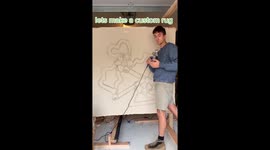 Textile designer from Brooklyn creates modern rugs