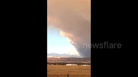 Smoke-filled skies hit Colorado as Cameron Peak Fire flares up