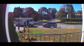 FedEx drivers slam and kick Trump supporter's package