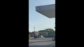 Mysterious flying object over dallas