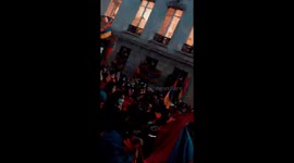6,000 French Armenians gather in front of National Assembly in Paris