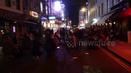 Man gets arrested in Soho just before the tier 2 lockdown 