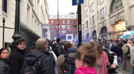 Protesters ignore social distancing and cause chaos in London in day its put into tier2