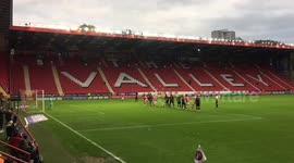 Football match during Covid: Charlton v. Wigan 2020-10-17