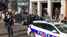 Police in Lyon arrest man attempting to disrupt rally to honour beheaded French teacher