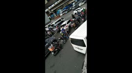 Traffic in Cubao edsa
