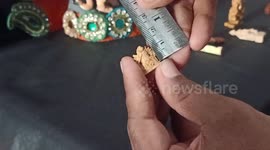World's smallest Miniature statue of 