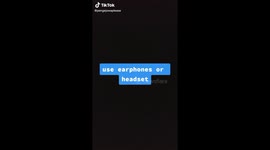 Music trick by usung headphone