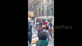 US: EndSARS Protest Against Nigeria Police Brutality Held In New York City 3