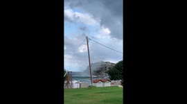 Water spout in Rhodes, Greece