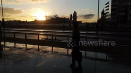 Sunset Seen From London Bridge