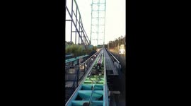 King da Ka roller coaster at Six Flags great adventure front row