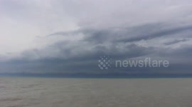 Point Clark shelf cloud time lapse [Oct 23]