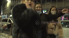 Nottingham revellers brave wet weather to enjoy one last Saturday ahead of possible Tier 3 lockdown