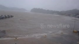 Typhoon Molave Causes Tidal Surges In The Philippines