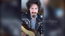 This generous busker donates everything he earns and more to help the homeless and needy - about $20k so far