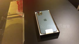 Unboxing the Pacific Blue iPhone 12 Pro A2407 (no dialogue)