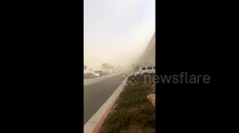 Apocalyptic smokey skies cloud Chino as new rash of fires hit California