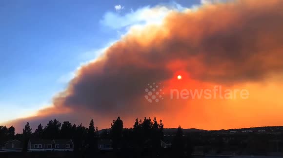 Silverado Canyon fire in California reaches 7,200 acres - Buy, Sell or ...