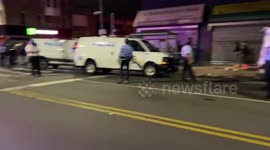 Police trucks and hundreds of officers arrive at Philadelphia riots