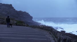 Ex-Hurricane Epsilon hits Cornwall