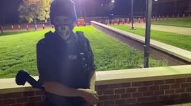 Boogaloo Boi Interview At Protest Outside Newport News, Virginia Police Station