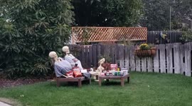 Halloween 2020: COVID quarantined with Netflix, beer pong & exercise