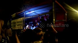 Poland deploys riot police as pro-abortion protests continue for seventh day in Warsaw, Poland