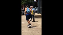 Skater Vs An Old Man