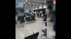 Air India provides face shields to passengers boarding plane at Delhi airport